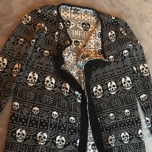 Skull Cardigan small